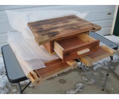 Log End Table